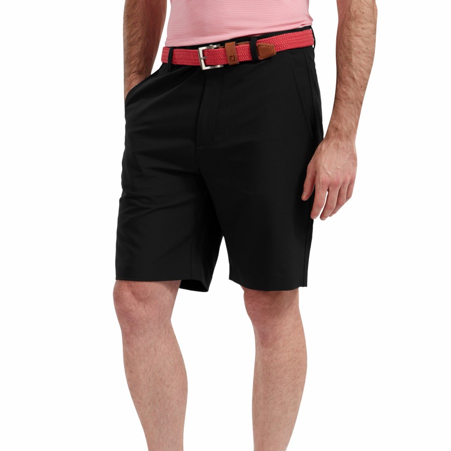 Herren FootJoy Shorts | Performance Shorts, Regular Fit Schwarz