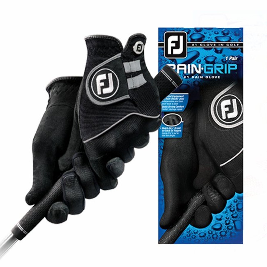 Zubehor FootJoy | Raingrip Pair Damen Schwarz