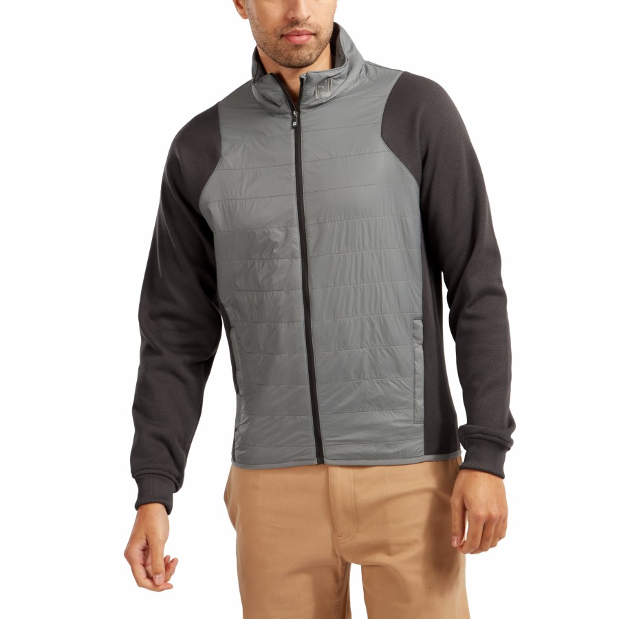 Herren FootJoy | Fj Steppjacke Anthrazit / Grau