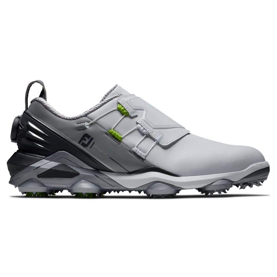 Herren FootJoy Boa®-System | Tour Alpha Boa Weis / Grau / Anthrazit