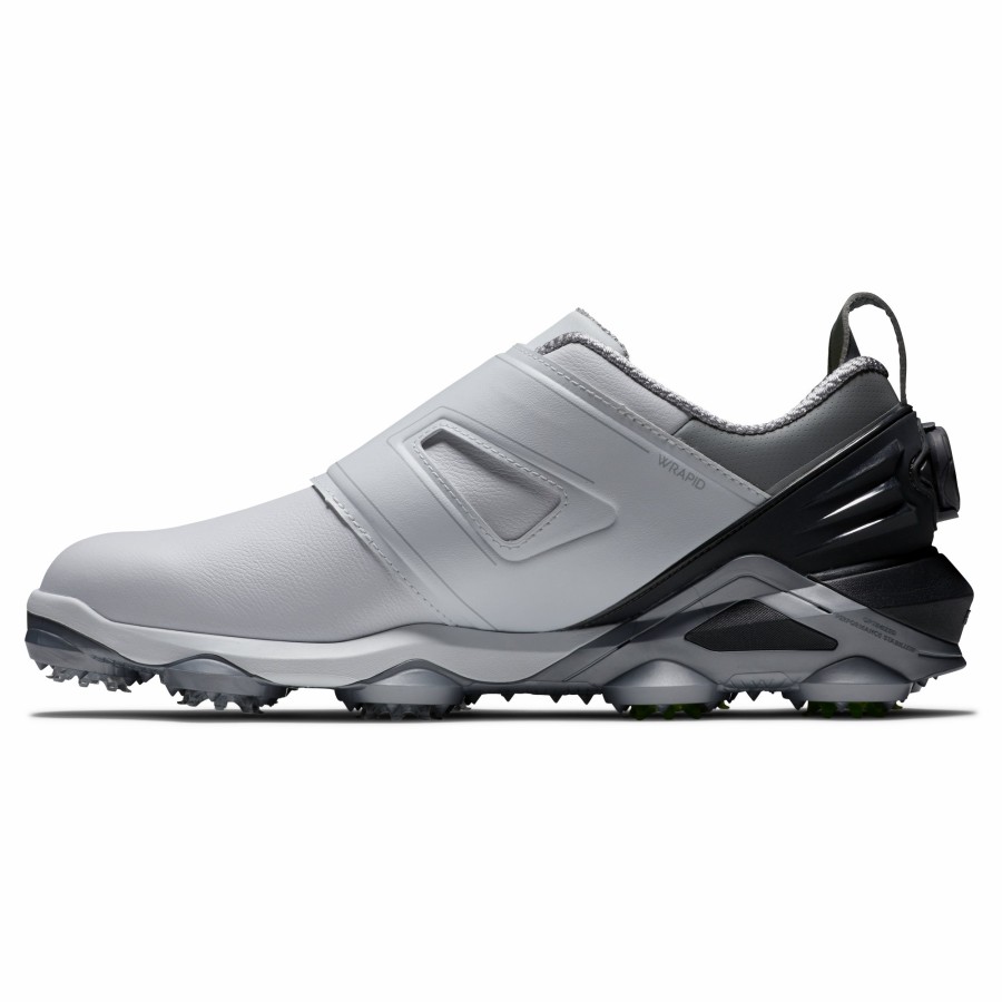 Herren FootJoy Boa®-System | Tour Alpha Boa Weis / Grau / Anthrazit