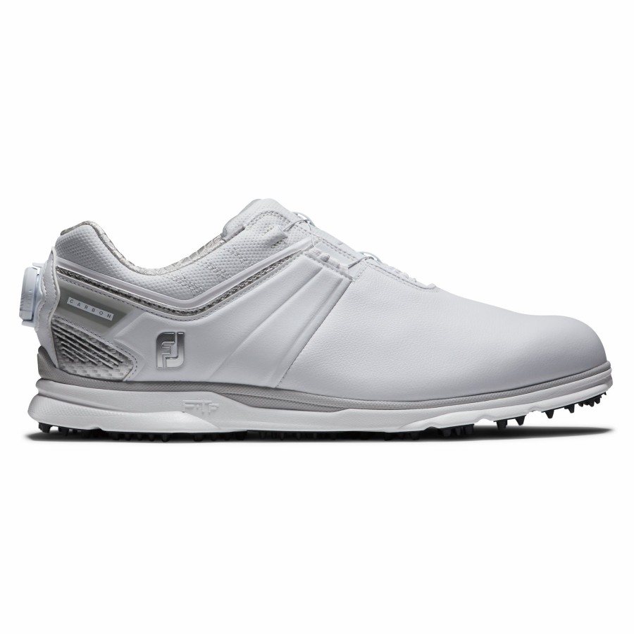 Herren FootJoy Boa®-System | Pro|Sl Carbon Boa Weis / Silber