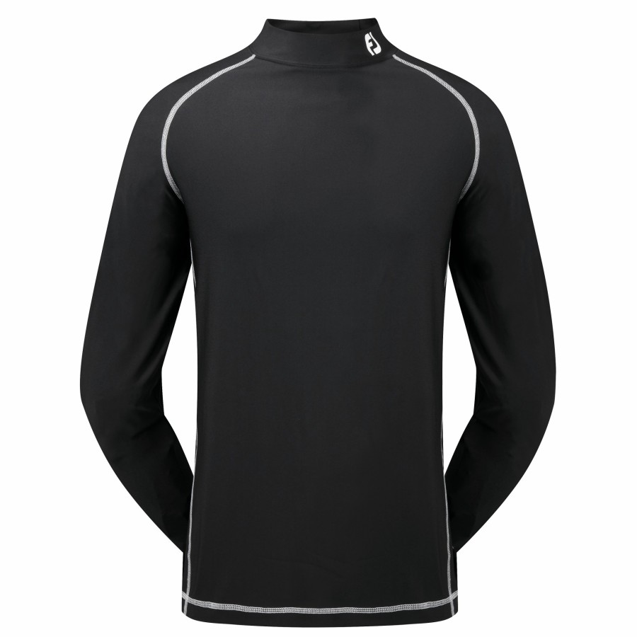 Herren FootJoy Base/Midlayer | Thermal Base Layer Shirt Schwarz