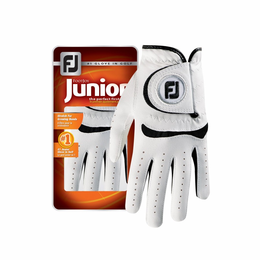 Zubehor FootJoy | Fj Junior Weiss / Schwarz