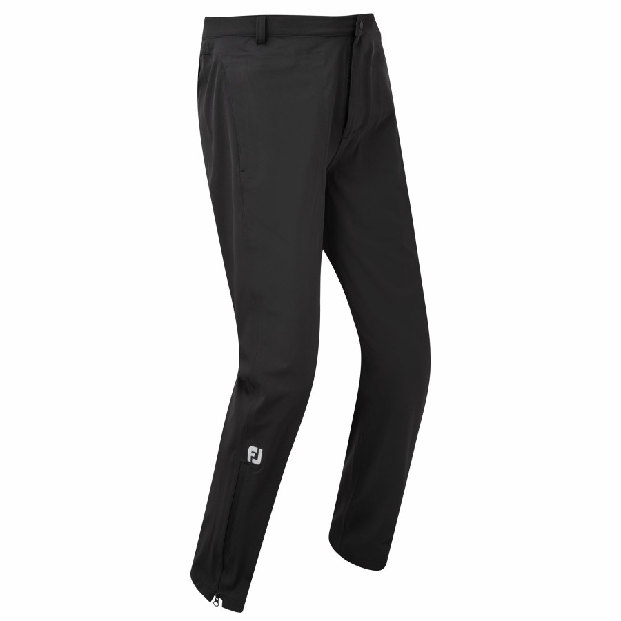 Herren FootJoy Uberbekleidung | Fj Hydrotour Hose Schwarz