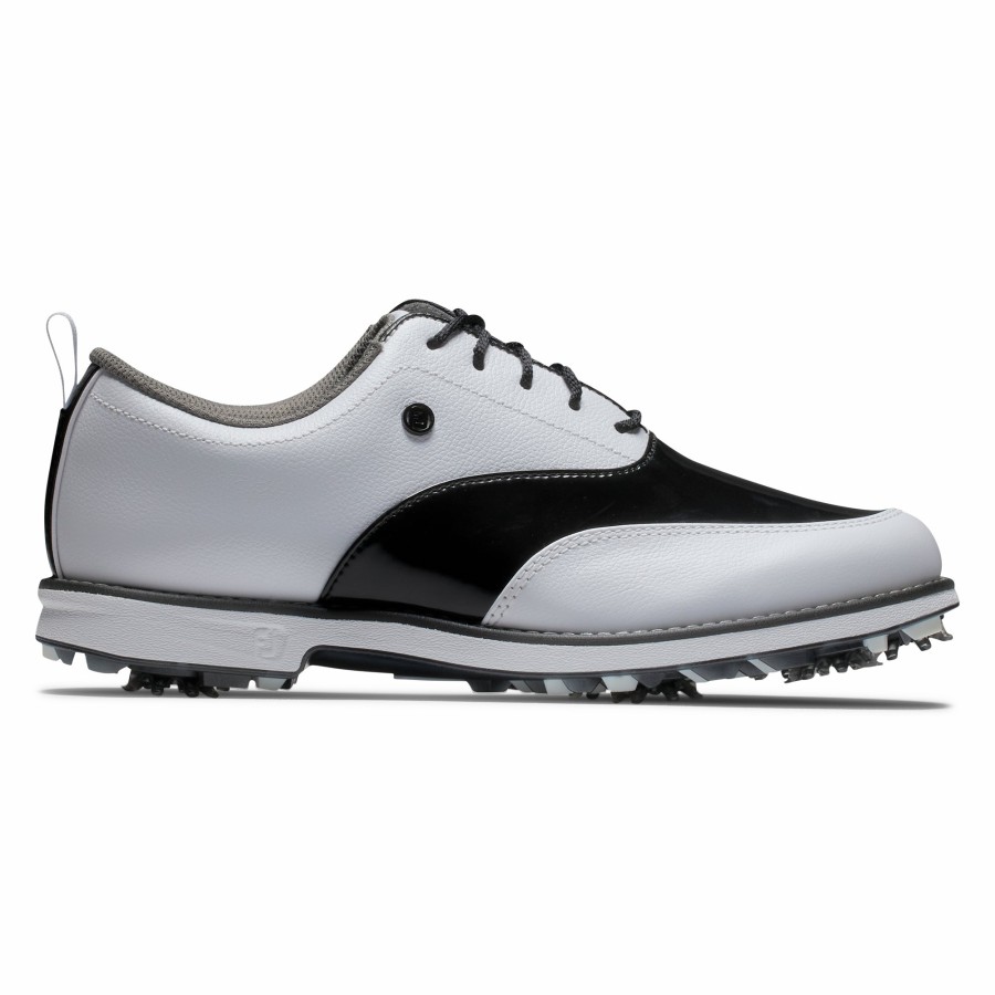 Damen FootJoy | Premiere Series - Issette Damen Weis / Schwarzer Lack