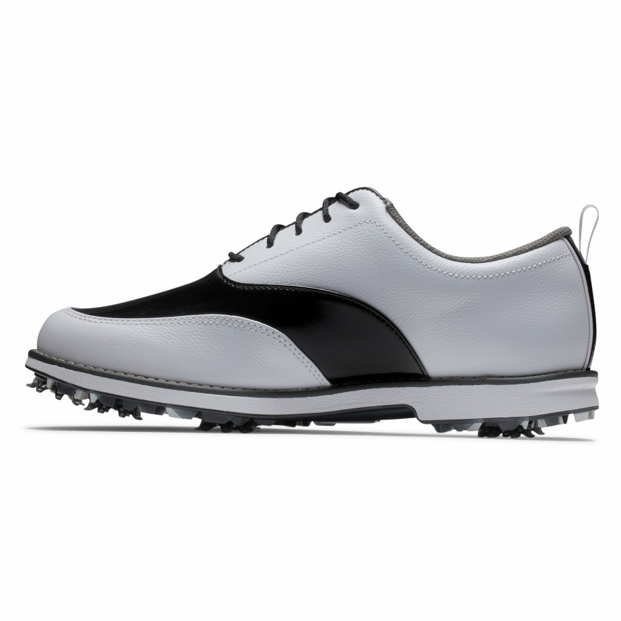 Damen FootJoy | Premiere Series - Issette Damen Weis / Schwarzer Lack