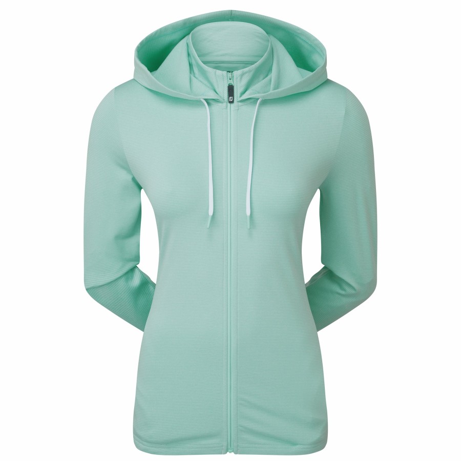 Damen FootJoy Base/Midlayer | Thermoseries Hoodie Damen Kanalblau