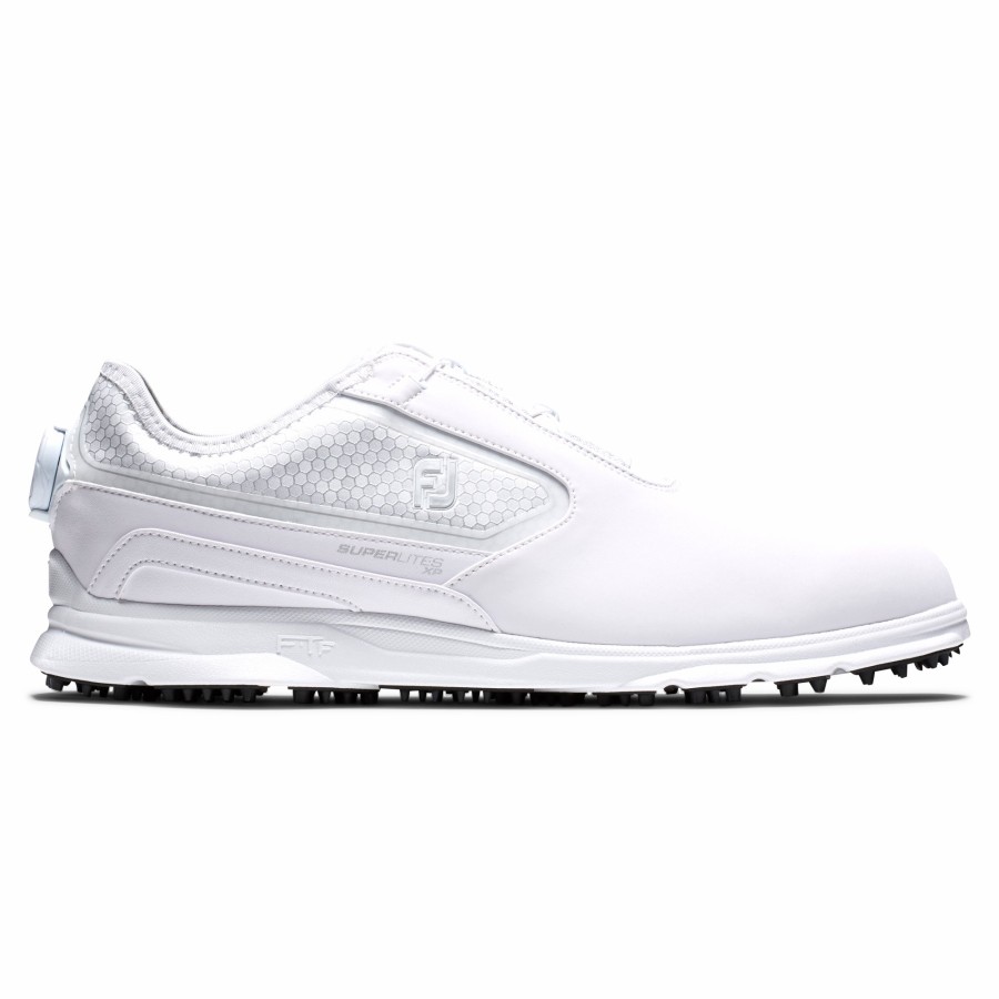 Herren FootJoy Boa®-System | Superlites Xp Boa Weis / Silber