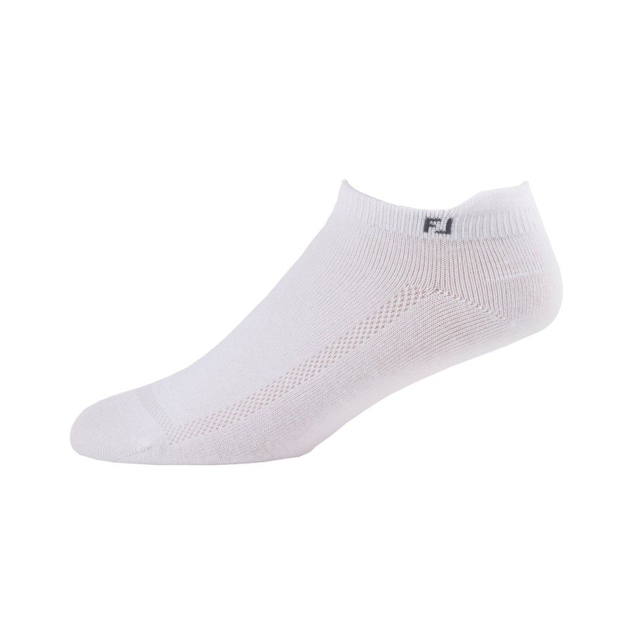 Damen FootJoy Socken | Prodry Lightweight Roll Tab Weis