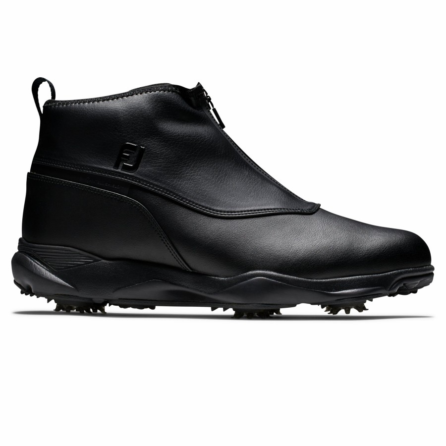 Herren FootJoy Schuhe Mit Spikes | Stormwalker Winter Shroud Golf Boots Schwarz