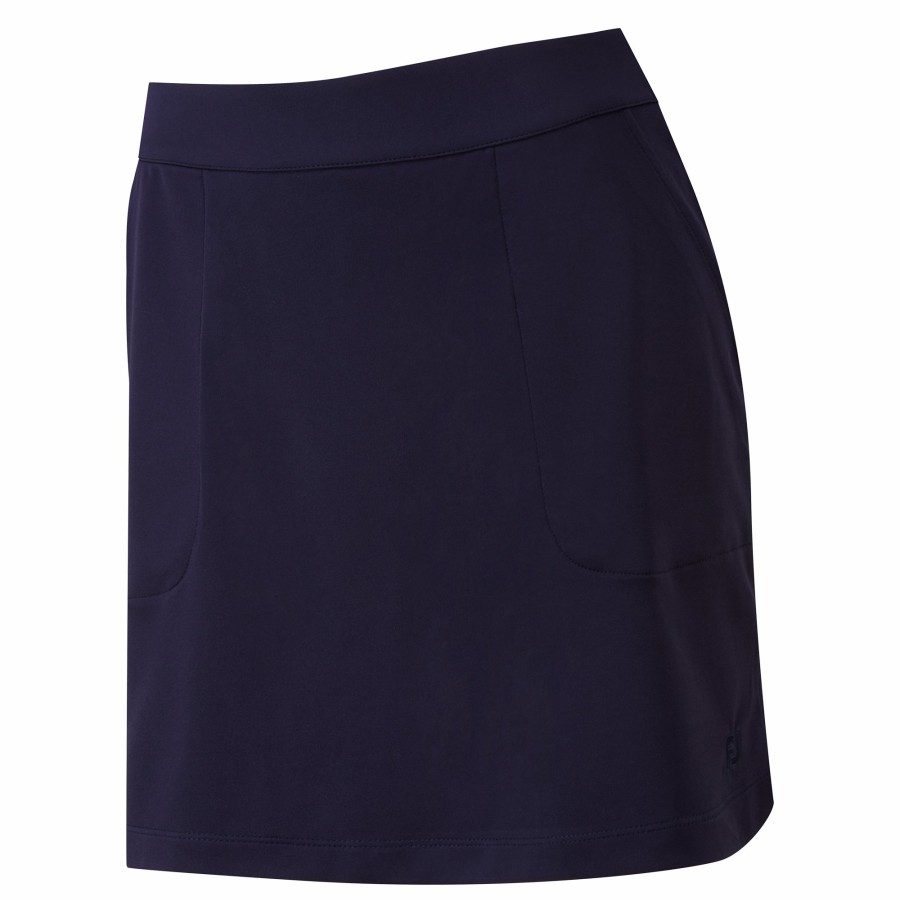 Damen FootJoy Unterteile | Interlock Stretch-Skort Marine