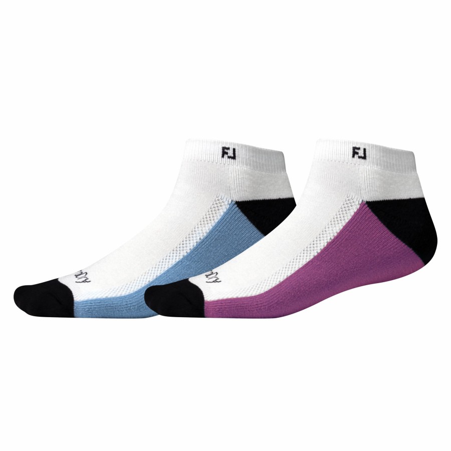 Herren FootJoy Socken | Prodry Sport 2Er-Pack Weis