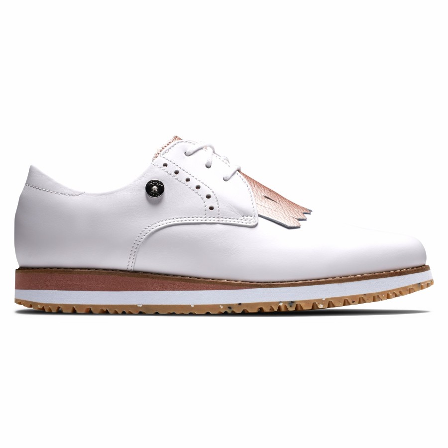 Damen FootJoy | Sport Retro Damen Weis / Rose Gold