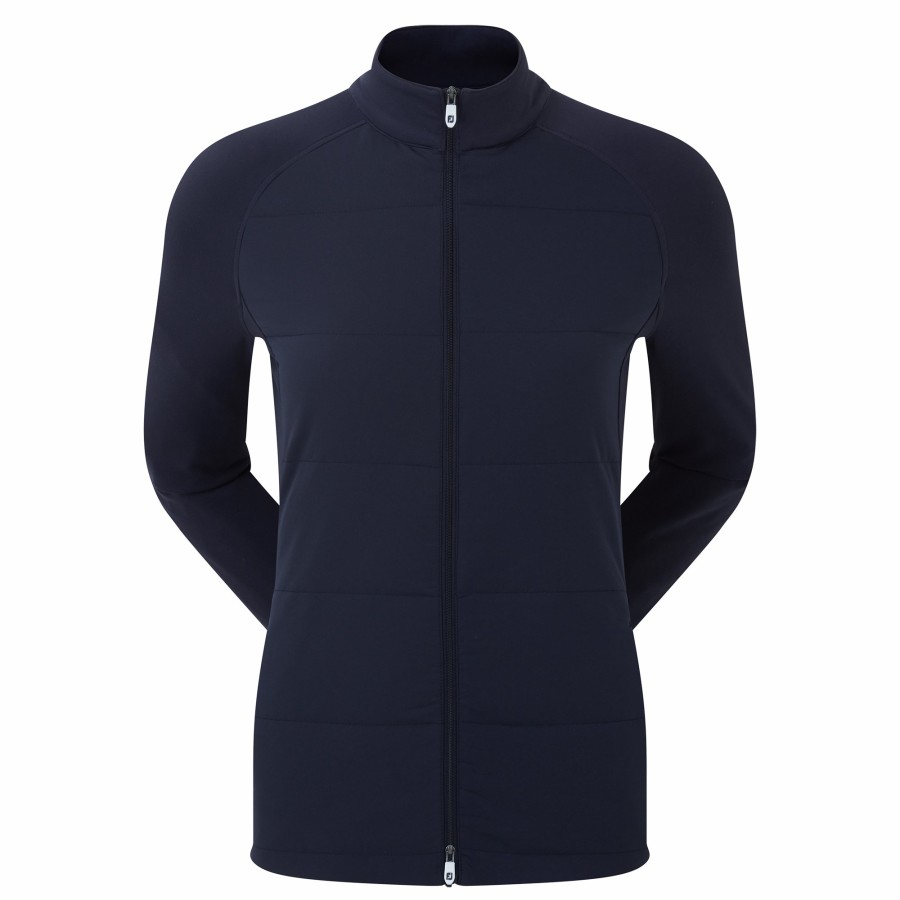 Damen FootJoy Uberbekleidung | Hybrid-Jacke Damen Marine