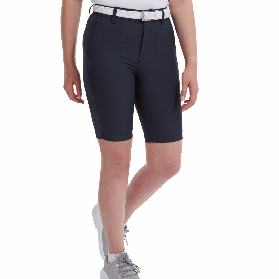 Damen FootJoy | Stretchshorts Marine