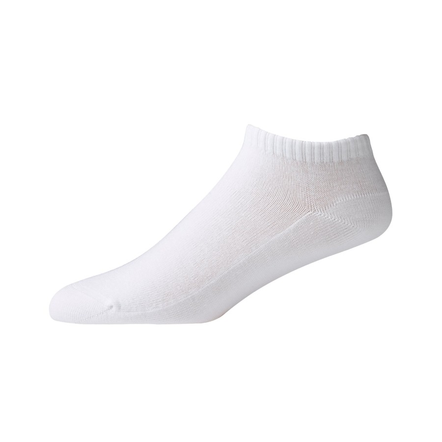 Damen FootJoy Socken | Prodry Lightweight Roll Tab Weis