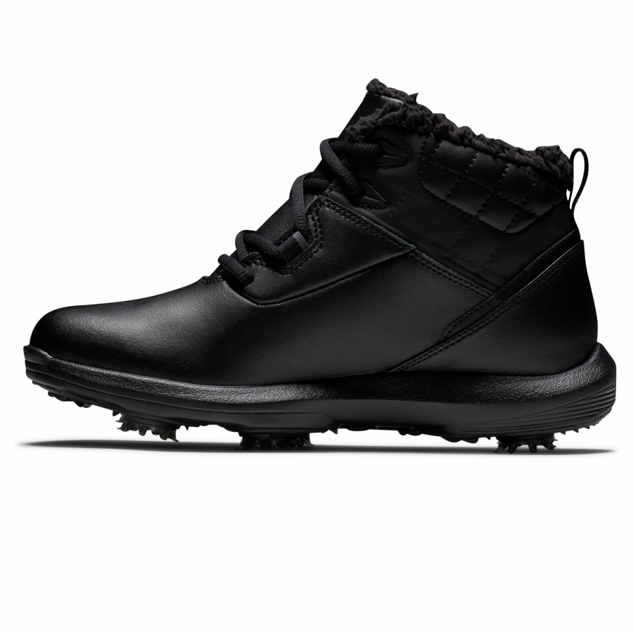 Damen FootJoy Schuhe Mit Spikes | Winter Golf Boots Damen Schwarz