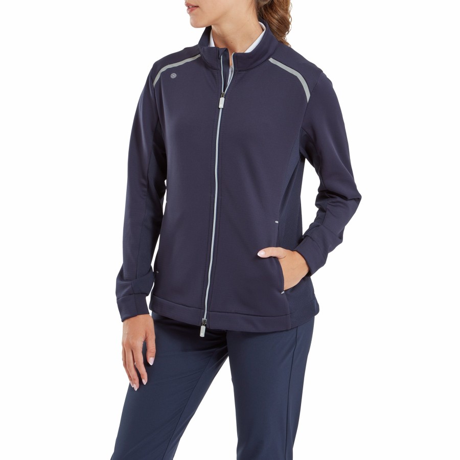 Damen FootJoy Uberbekleidung | Thermoseries Jacke Damen Navy