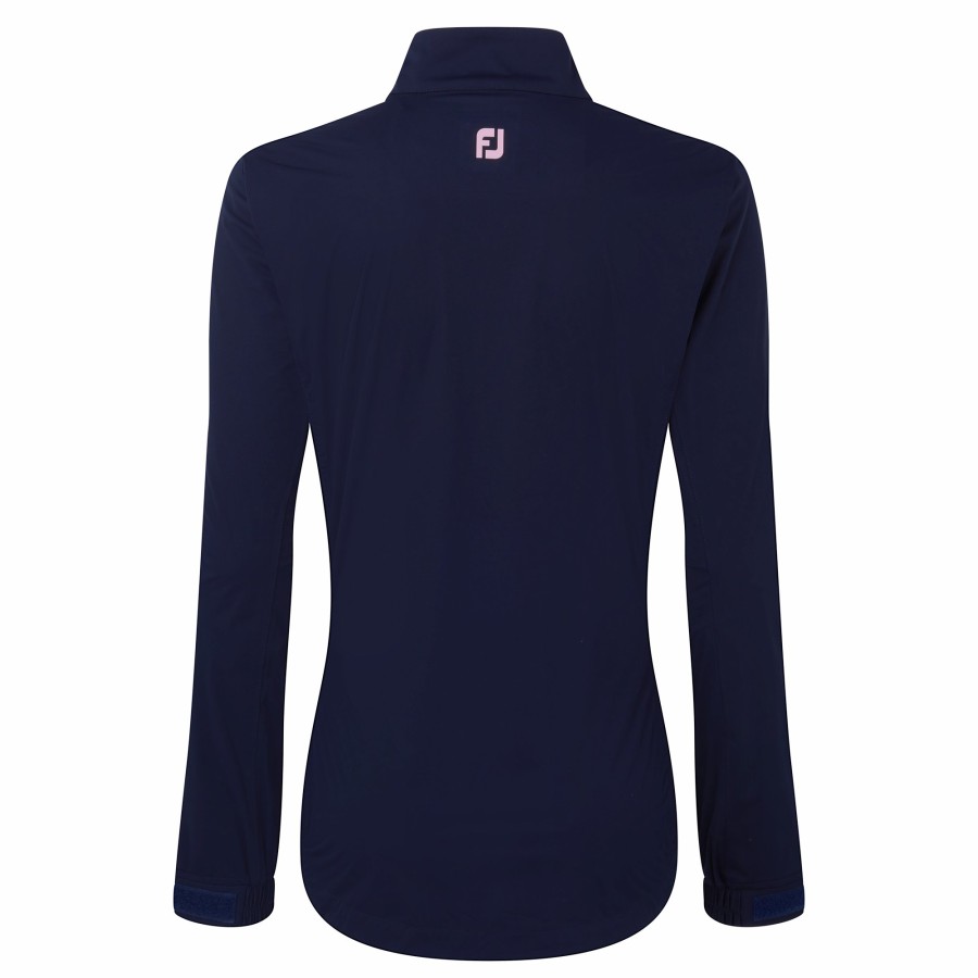 Damen FootJoy Uberbekleidung | Hydroknit-Jacke Marine