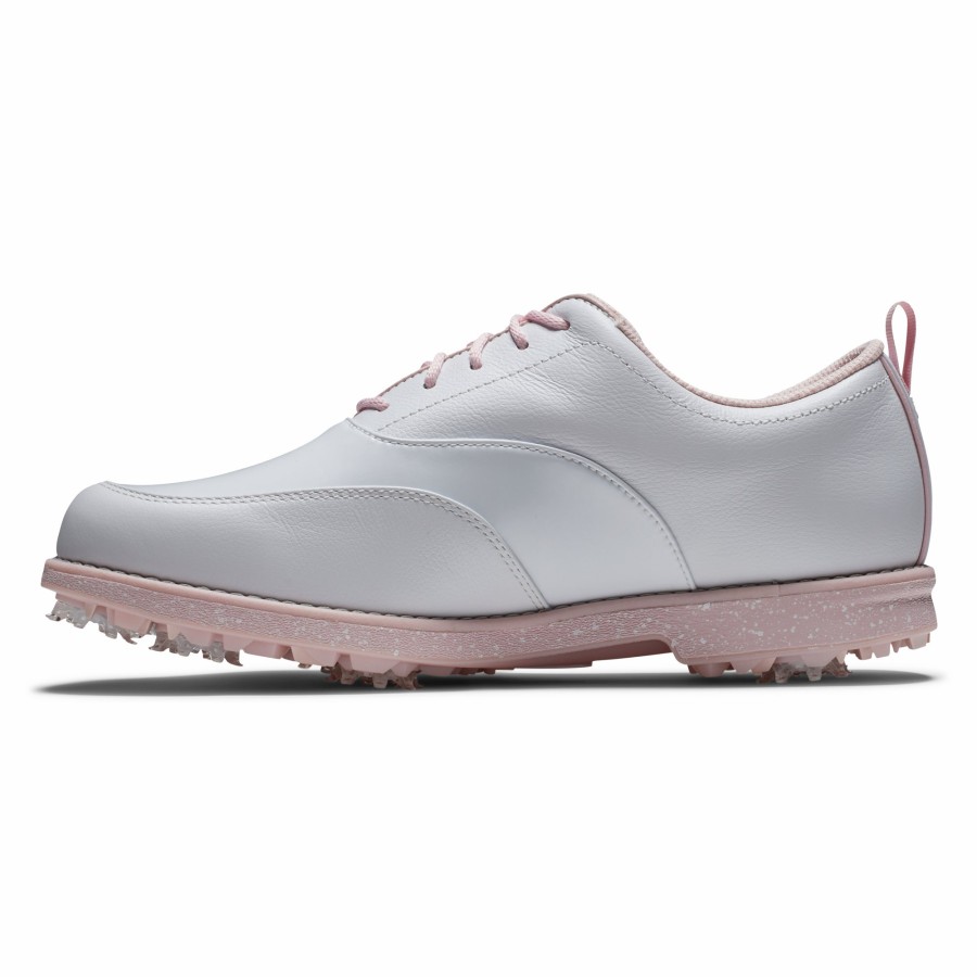 Damen FootJoy Schuhe Mit Spikes | Premiere Series Issette Weis / Rosa