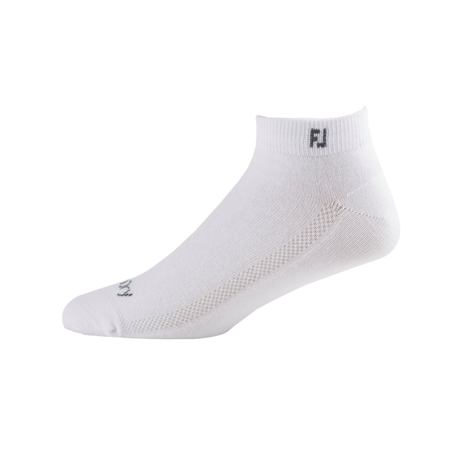 Herren FootJoy Socken | Prodry Lightweight Sport Weis