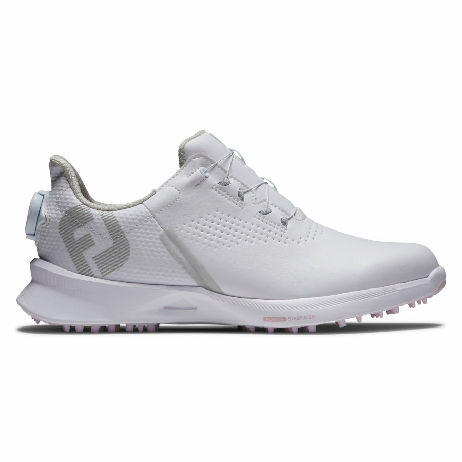 Damen FootJoy Boa®-System | Fj Fuel Boa Damen Weis / Weis / Pink